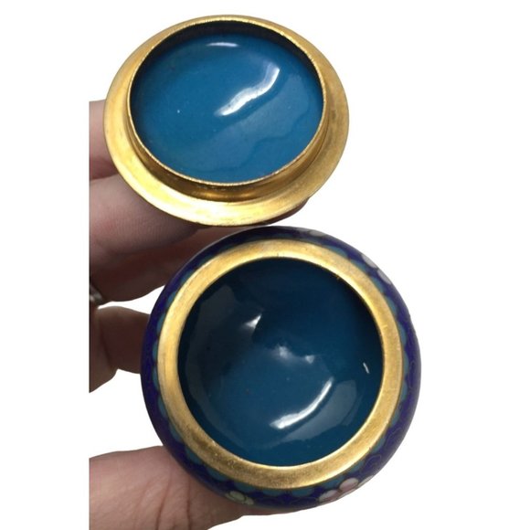 Small Lidded Spice or Trinket Jar - Intricate Floral design - Indian Look - Picture 5 of 7